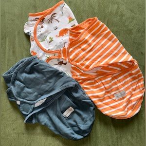 Newborn Velcro swaddles in good condition
